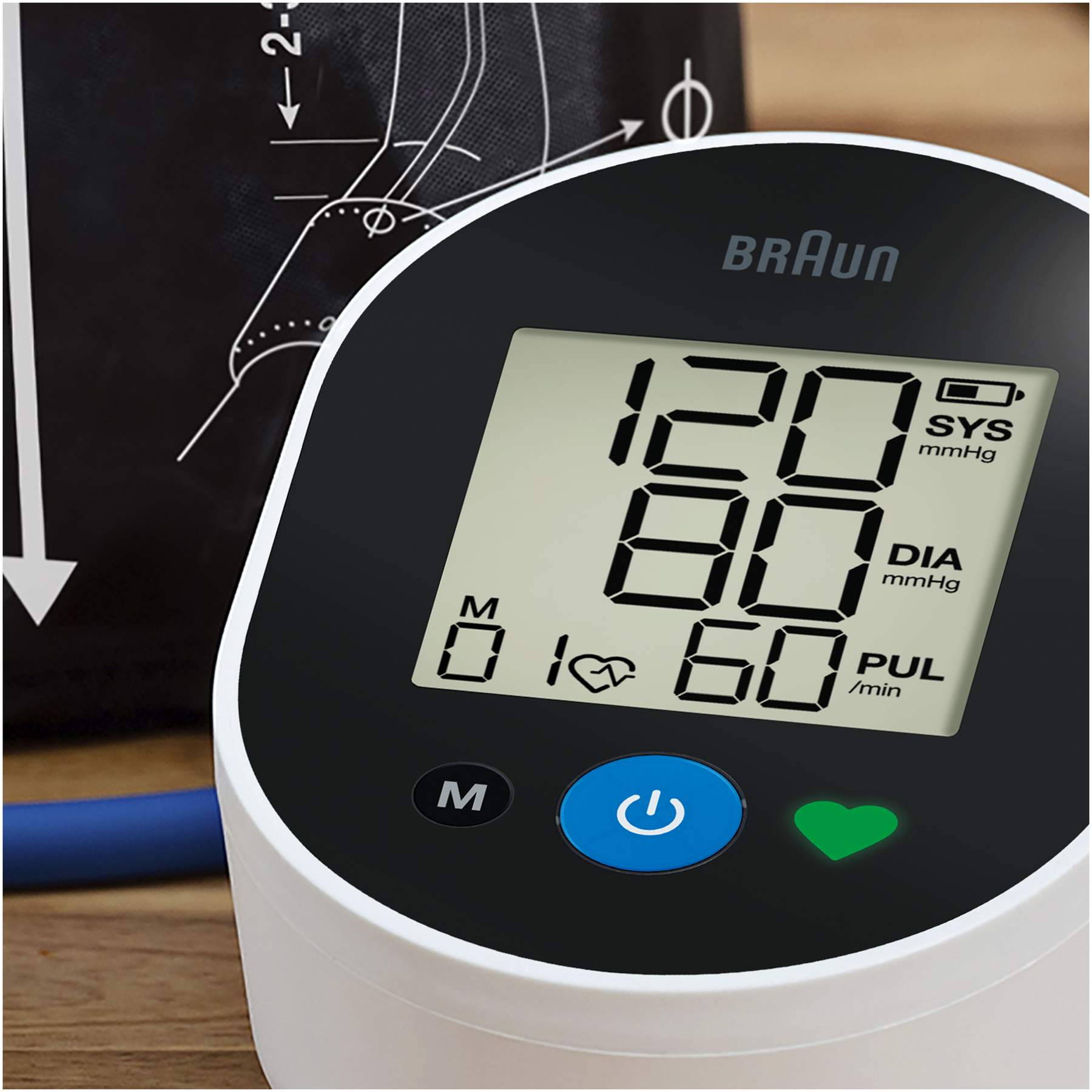 Braun ExactFit 2 Oberarm Blutdruckmessgerät 1 Stück