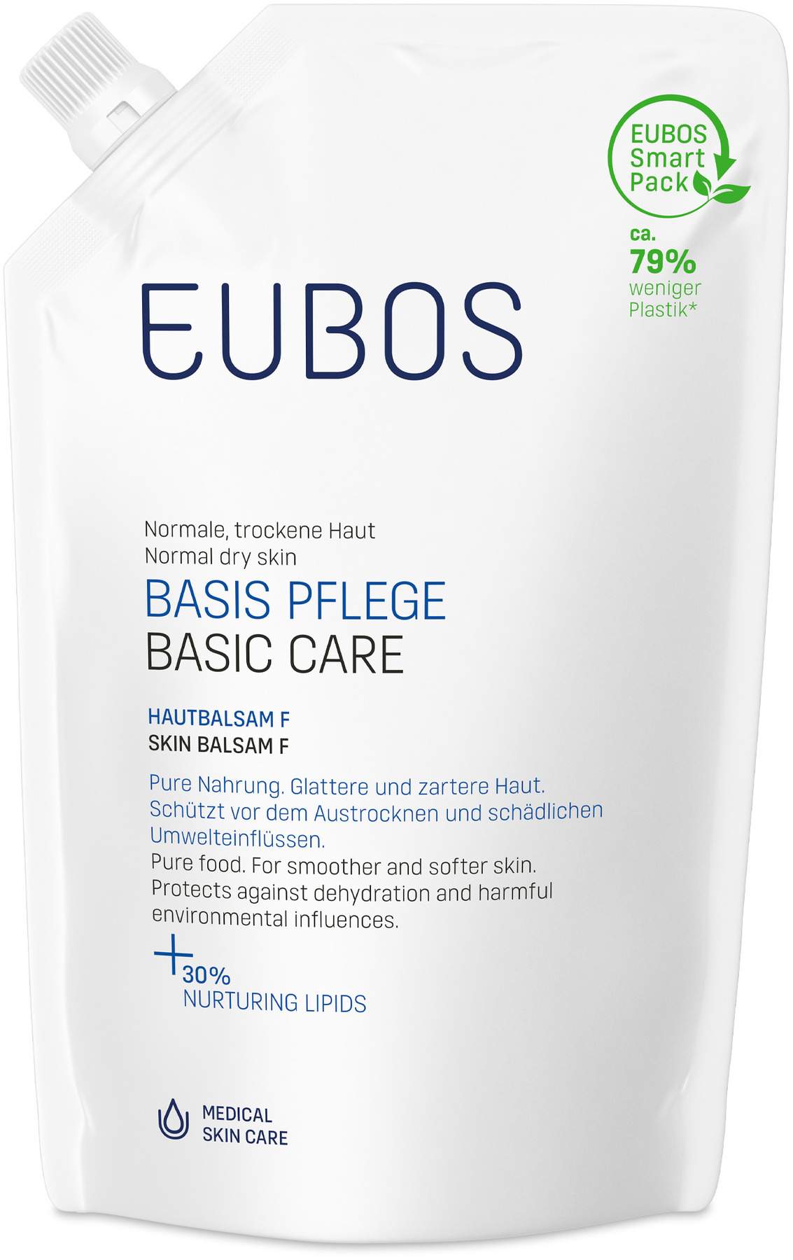 Eubos Hautbalsam F Nachfüllbeutel 400 ml Lotion