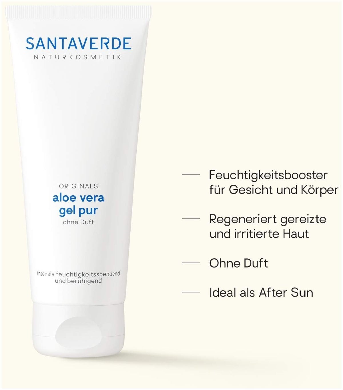 Aloe Vera Gel Pur Ohne Duft 100 ml Gel