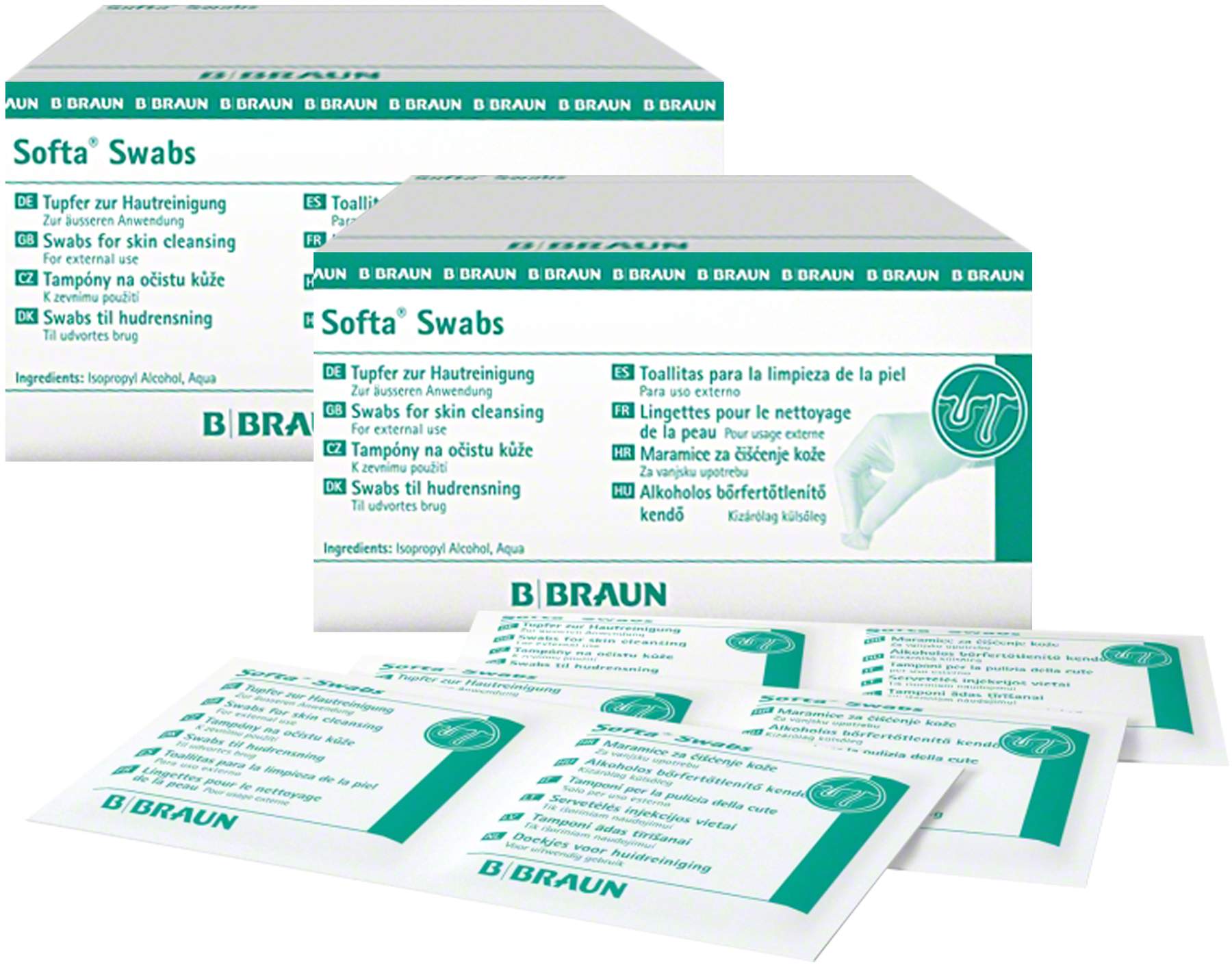 Alkoholtupfer Softa Swabs 2 x 100 Stück