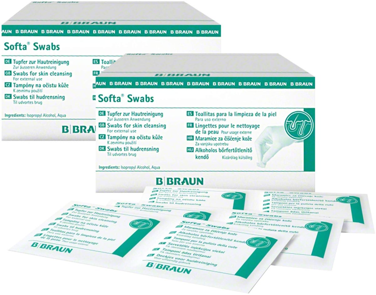 Alkoholtupfer Softa Swabs 2 x 100 Stück