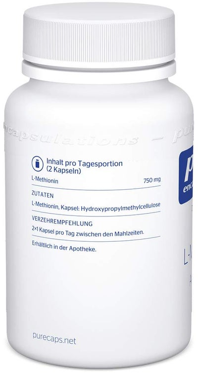Pure Encapsulations L-Methionin Kapseln