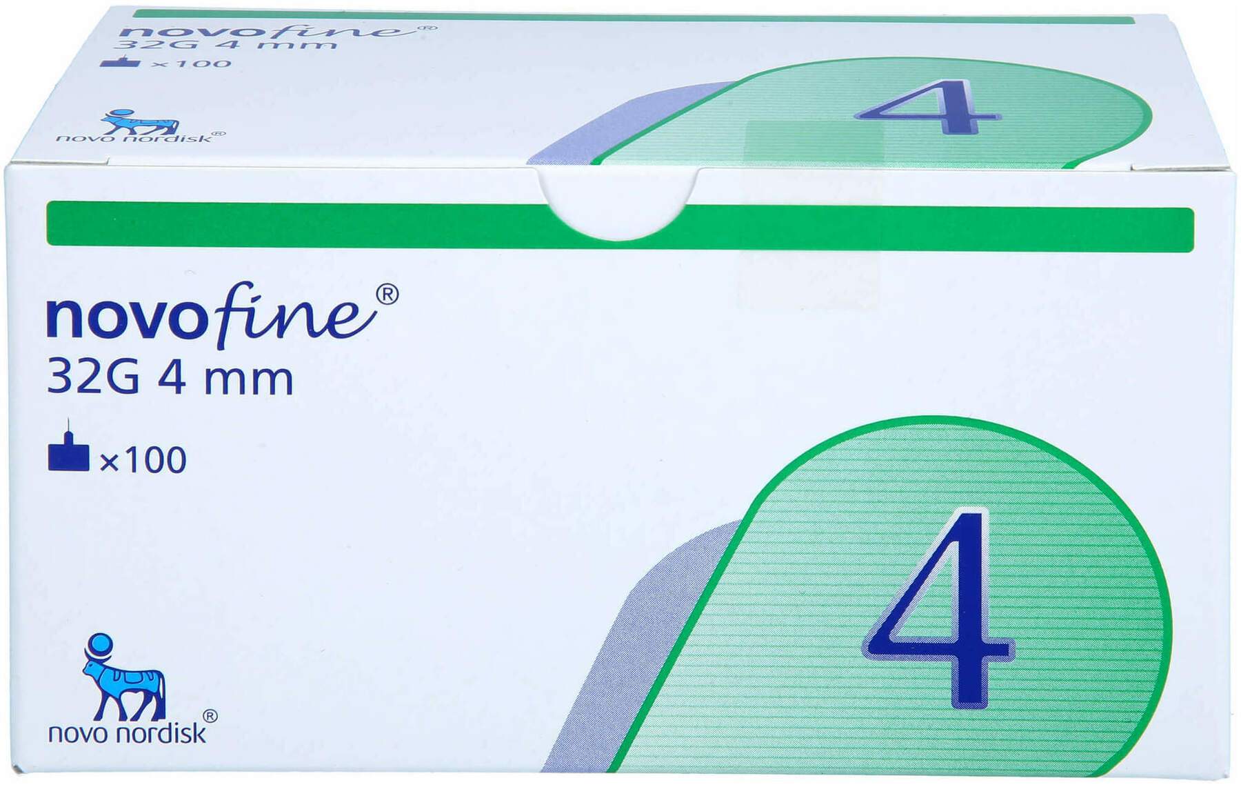 Novofine 4 mm Injektionsnadeln 32g 100 Stück
