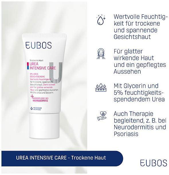 Eubos Trockene Haut Urea 5% Handcreme 75 ml Creme