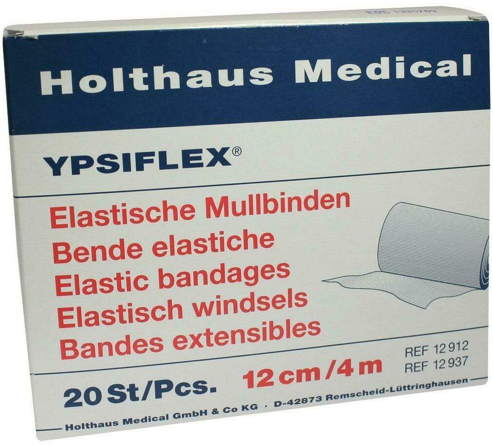 Mullbinden 4 M X 12 cm Elastisch 20 Binden