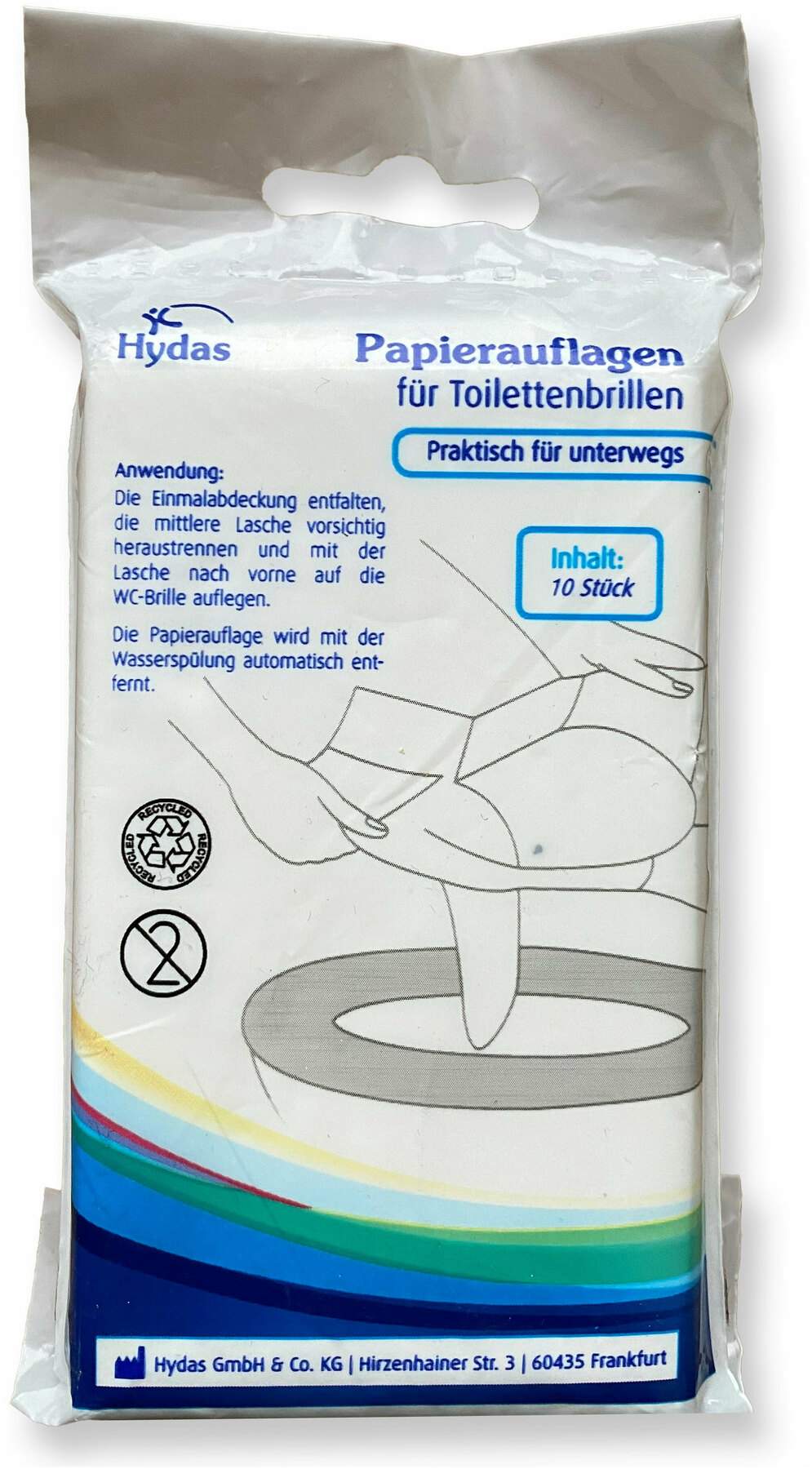 Toilettenbrillenabdeckung 10 Stück