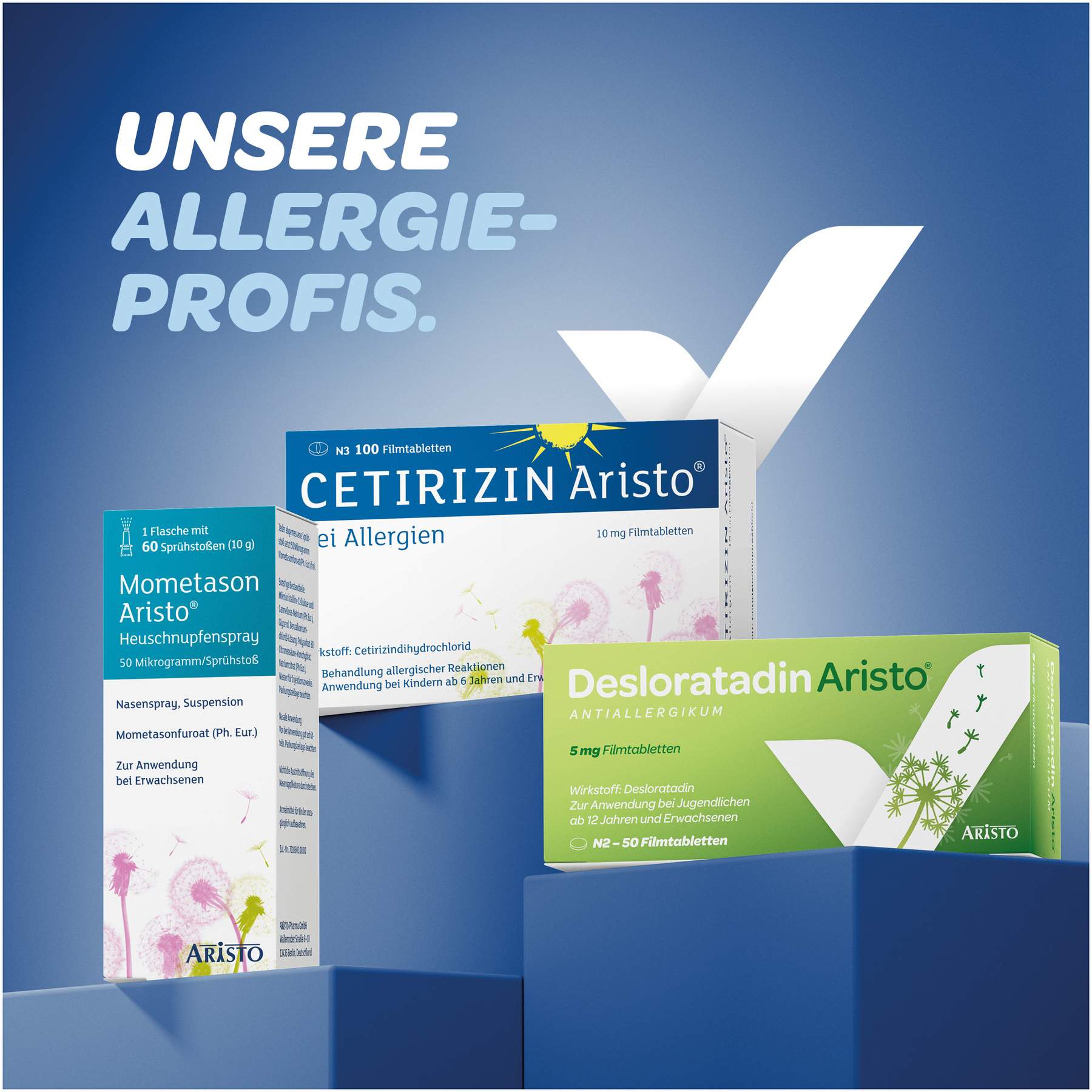 Desloratadin Aristo 5 mg 50 Filmtabletten