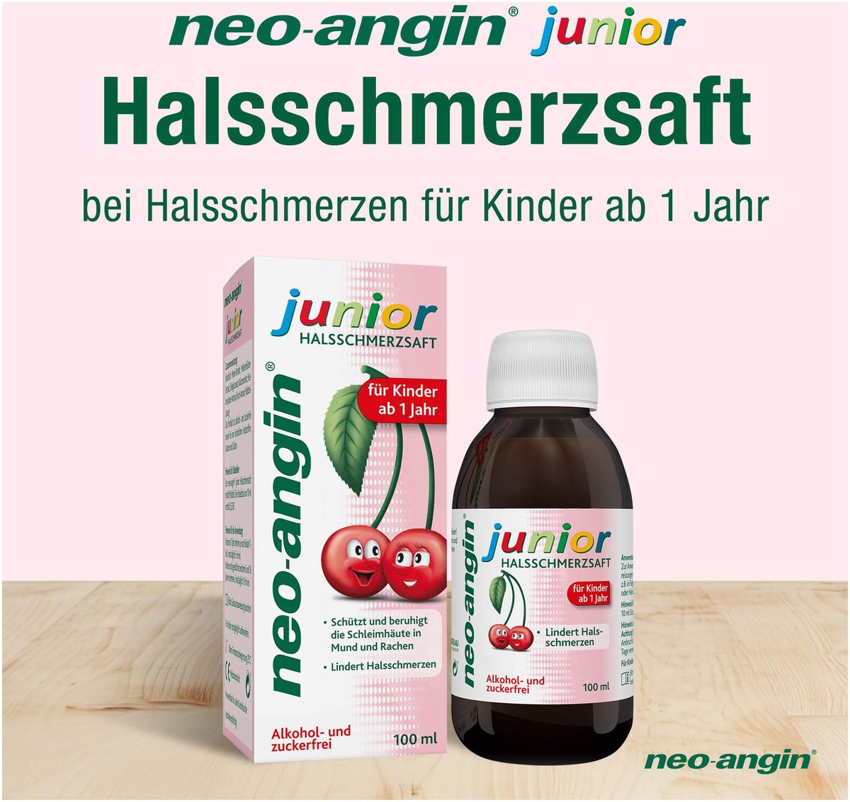 neo angin Junior Halsschmerzsaft 100 ml