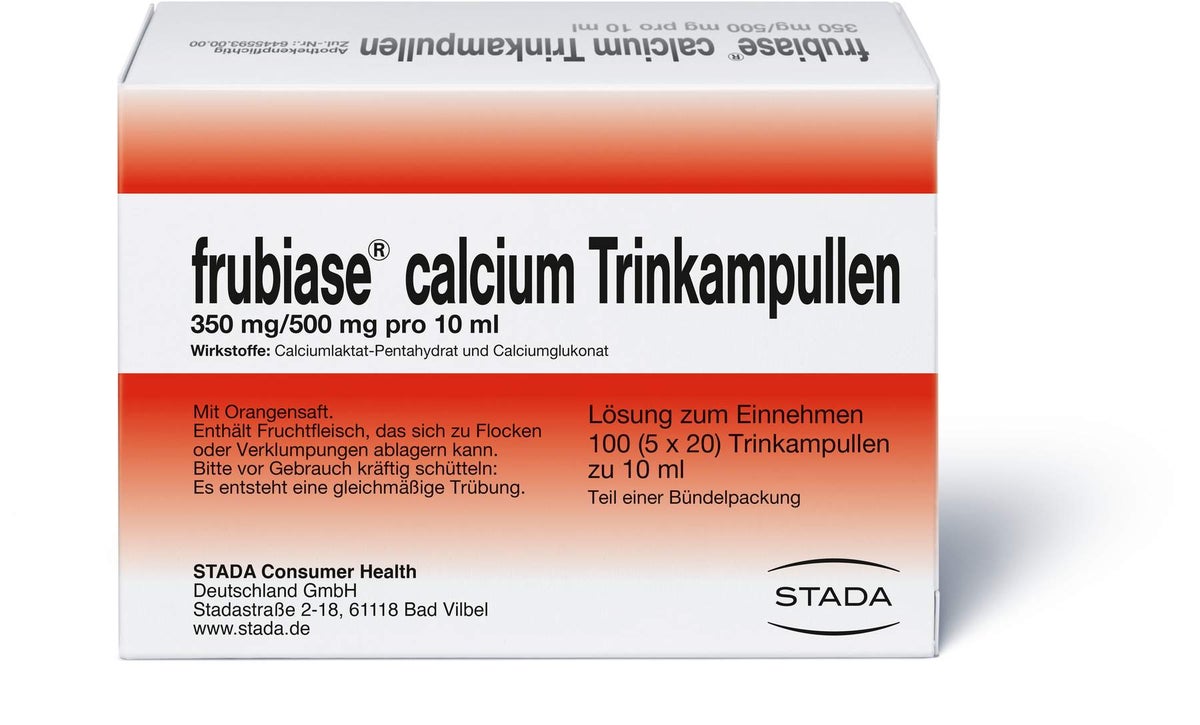 Frubiase Calcium Trinkampullen 100 Stück