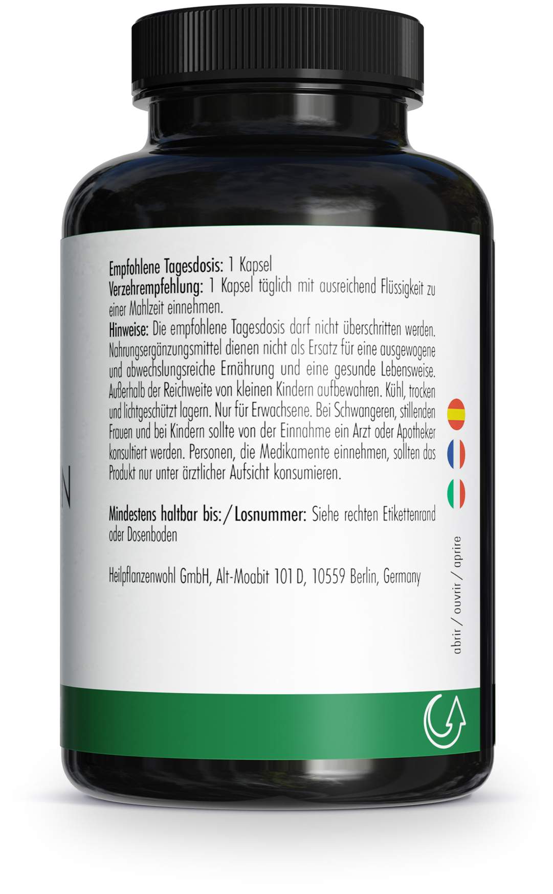 Green Naturals Spermidin Forte 6 mg vegan 100 Kapseln