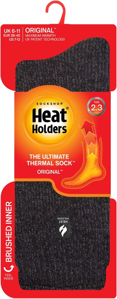 HeatHolders Thermosocken Anthrazit 1 Paar Größe 39 bis 45