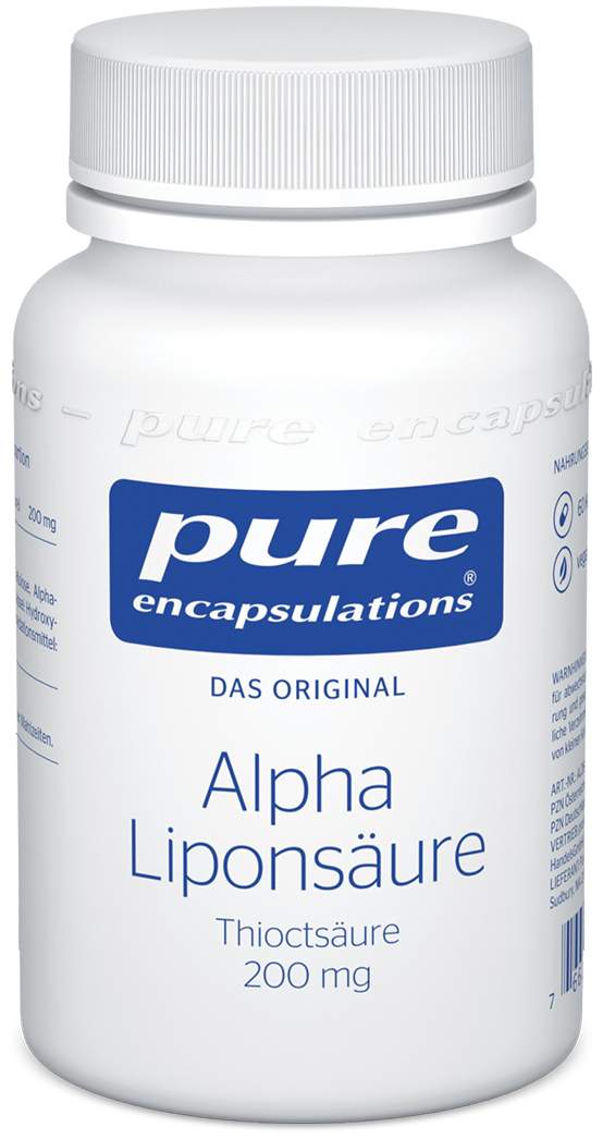 Pure Encapsulations Alpha Liponsäure 60 Kapseln