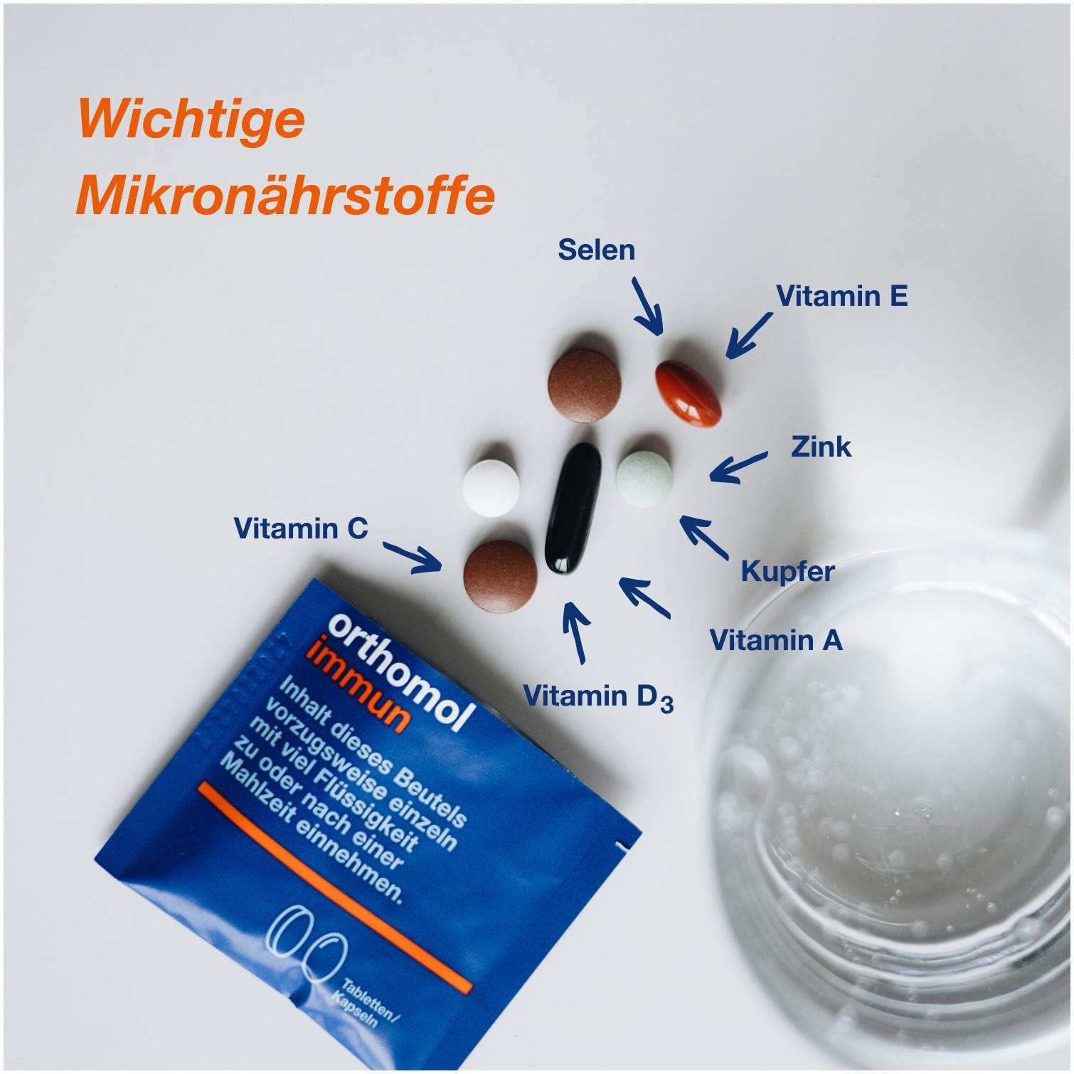 Orthomol immun 30 Tabletten und Kapseln 1 Kombipackung