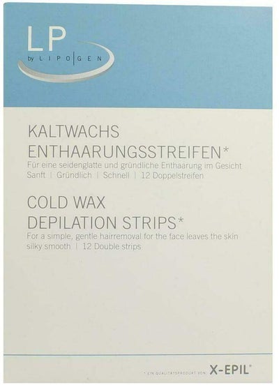 X-Epil Kaltwachsstreifen F.D.Gesicht