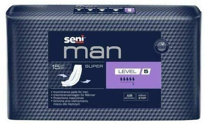 Seni Man Inkontinenzeinlage Super Level 5 15 Stück