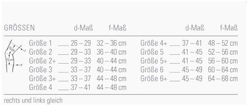 Bort Stabilogen Sport Knieband.Gr.6+ Schwarz-Grün