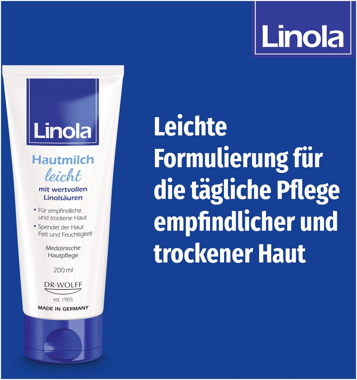 Linola Hautmilch leicht 200 ml Lotion
