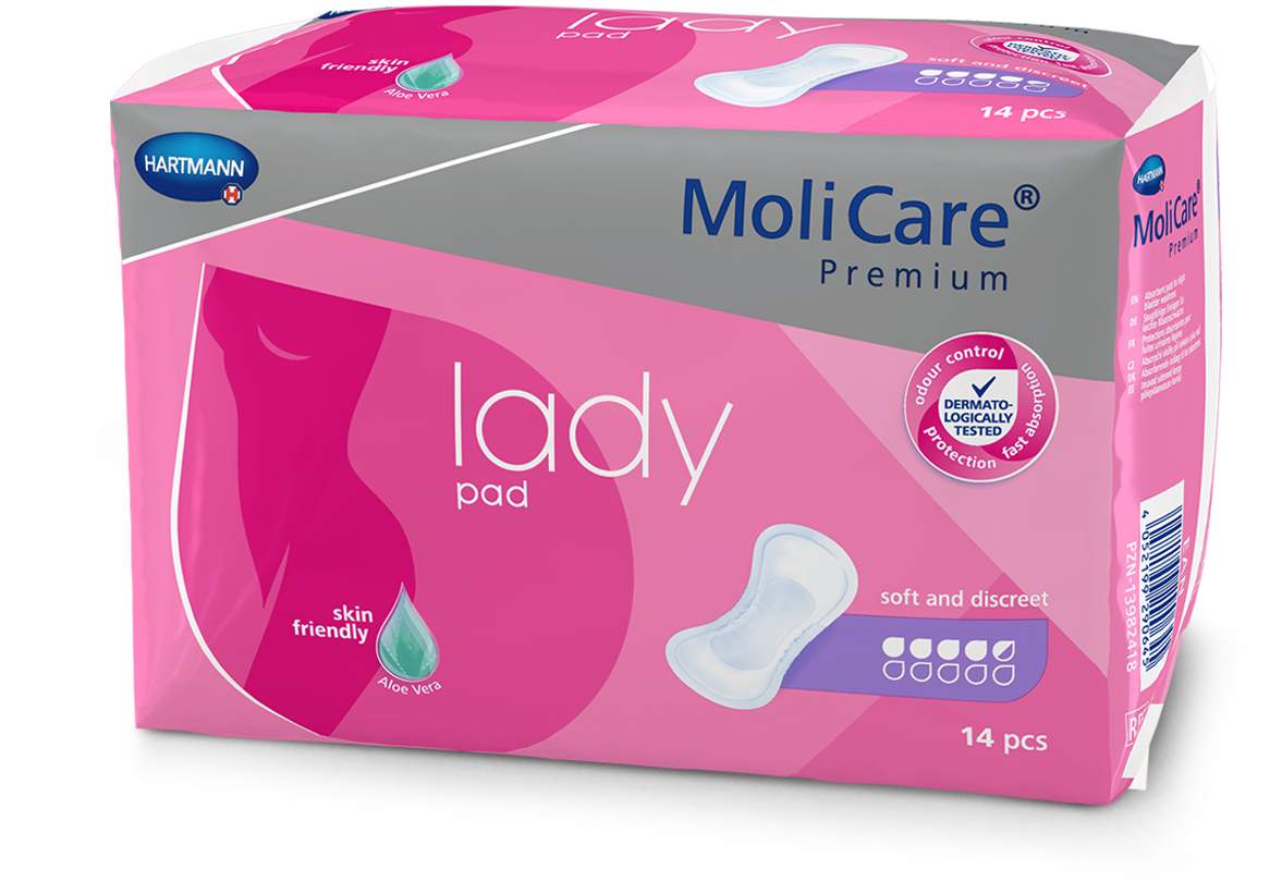 Molicare Premium Lady Pad 4,5 Tropfen 14 Stück
