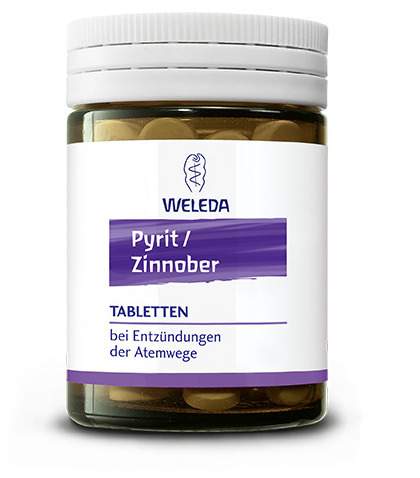 Weleda Pyrit Zinnober 80 Tabletten