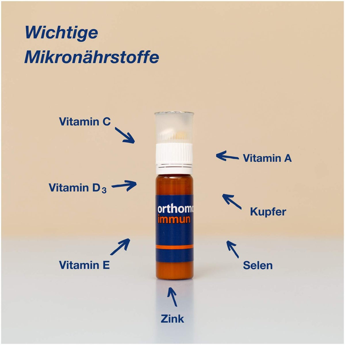 Orthomol immun Trinkampullen-Tabletten 30 Stück