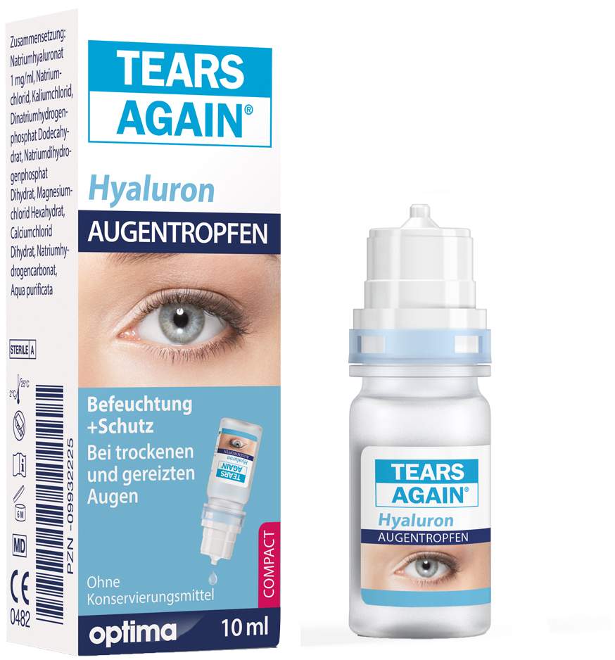 Tears Again Md Augentropfen 10 ml