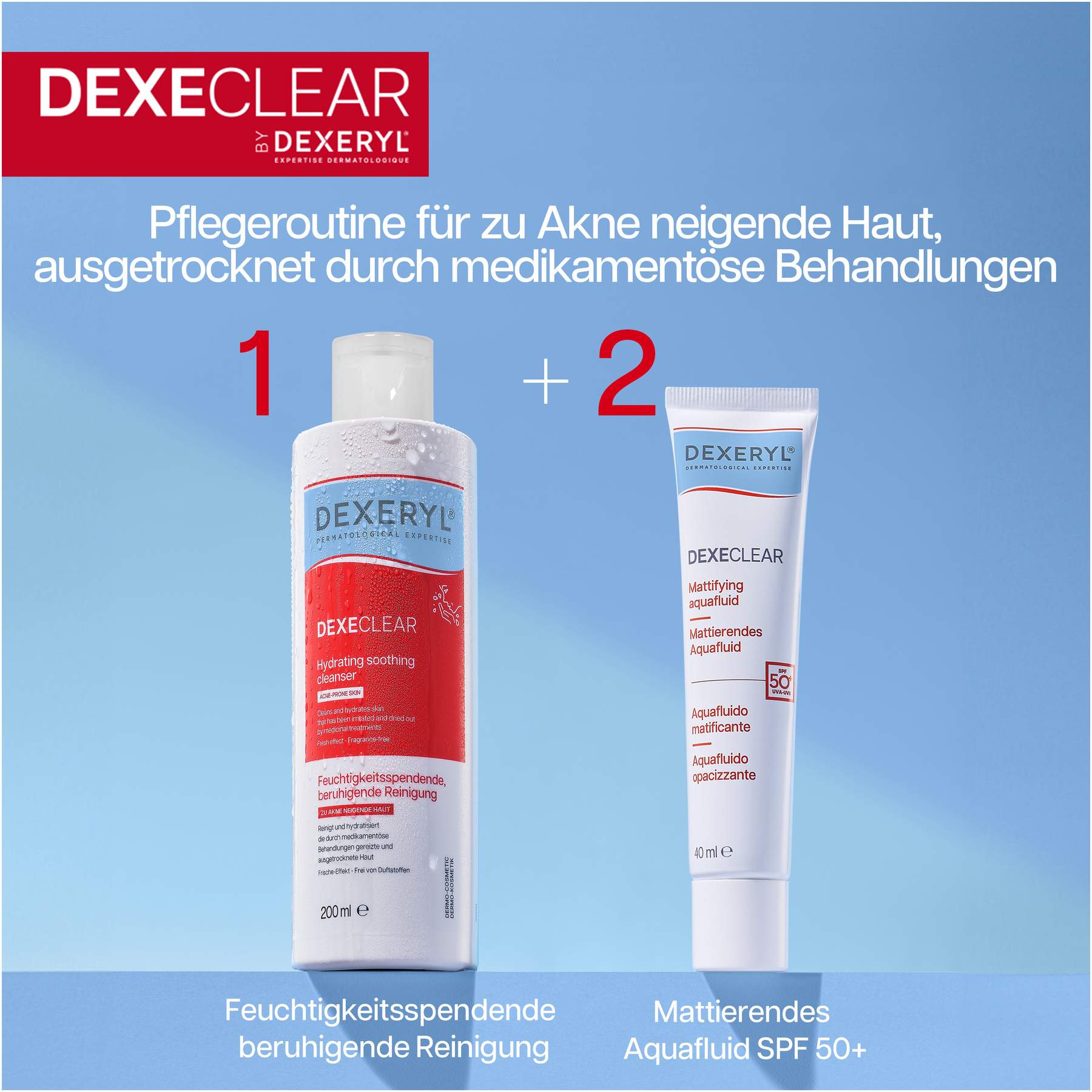 Dexeryl Dexeclear feuchtigkeitsspendende Reinigung 200 ml