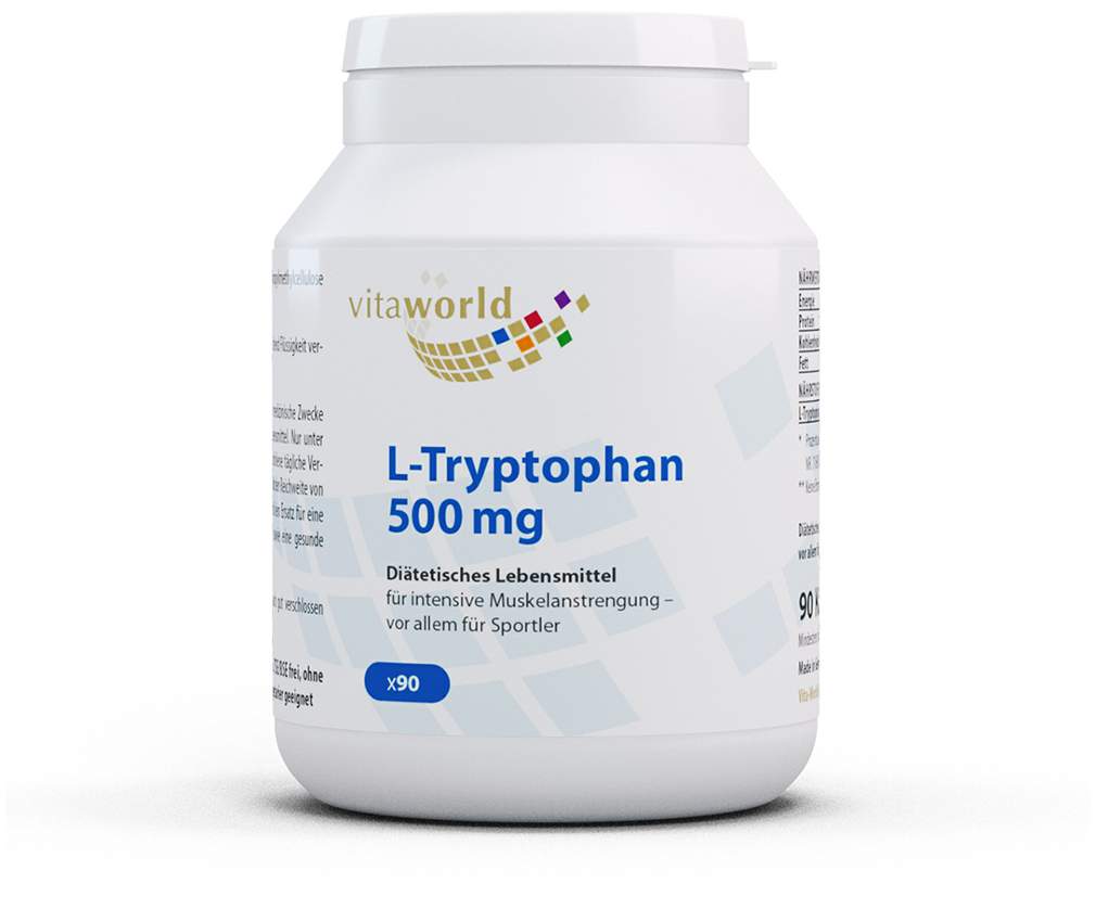 L Tryptophan 500 mg 90 Kapseln