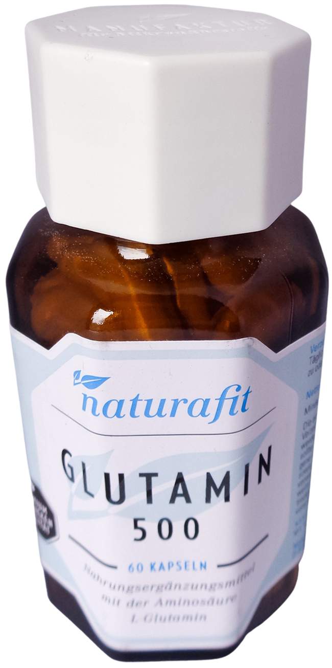 Naturafit Glutamin 500 mg Kapseln 60 Stk