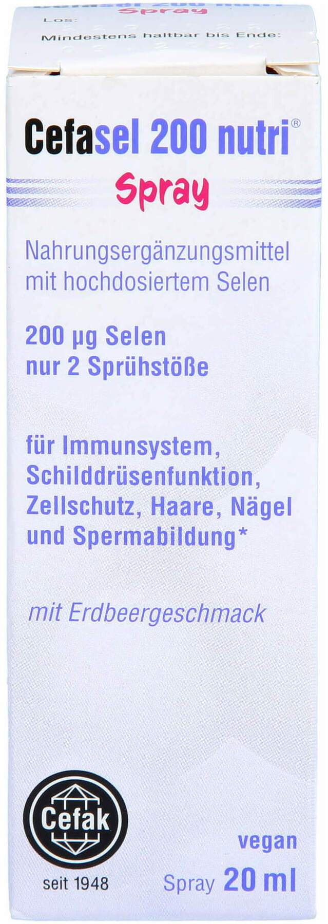 Cefasel 200 Nutri Spray 20 ml