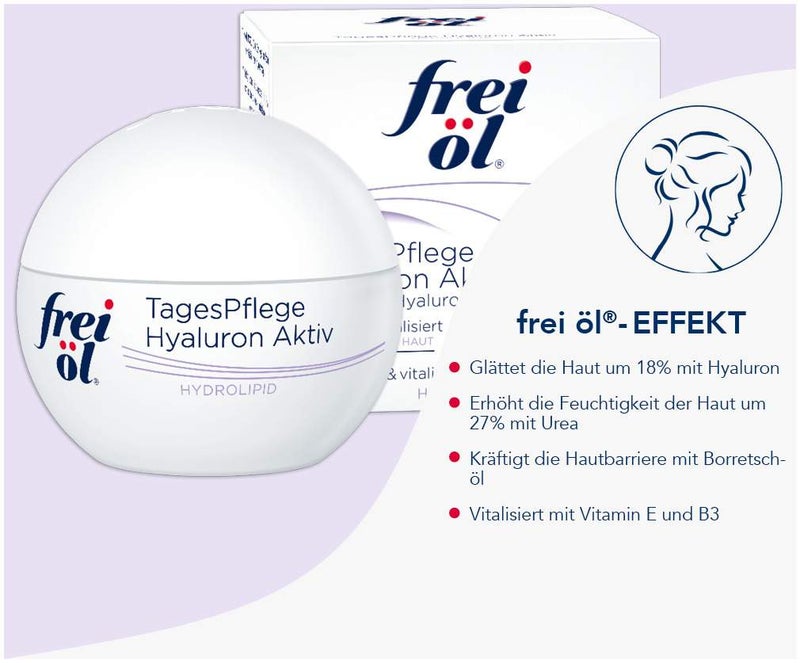 Frei Öl Hydrolipid TagesPflege Hyaluron Aktiv 50 ml Tagescreme