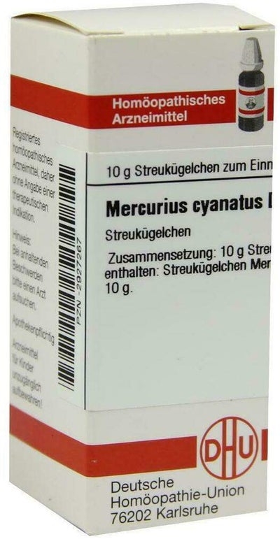 Dhu Mercurius Cyanatus D6 Globuli