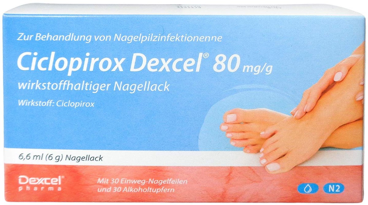 Ciclopirox Dexcel 80 mg Je G Wirkstoffhaltaltiger Nagellack