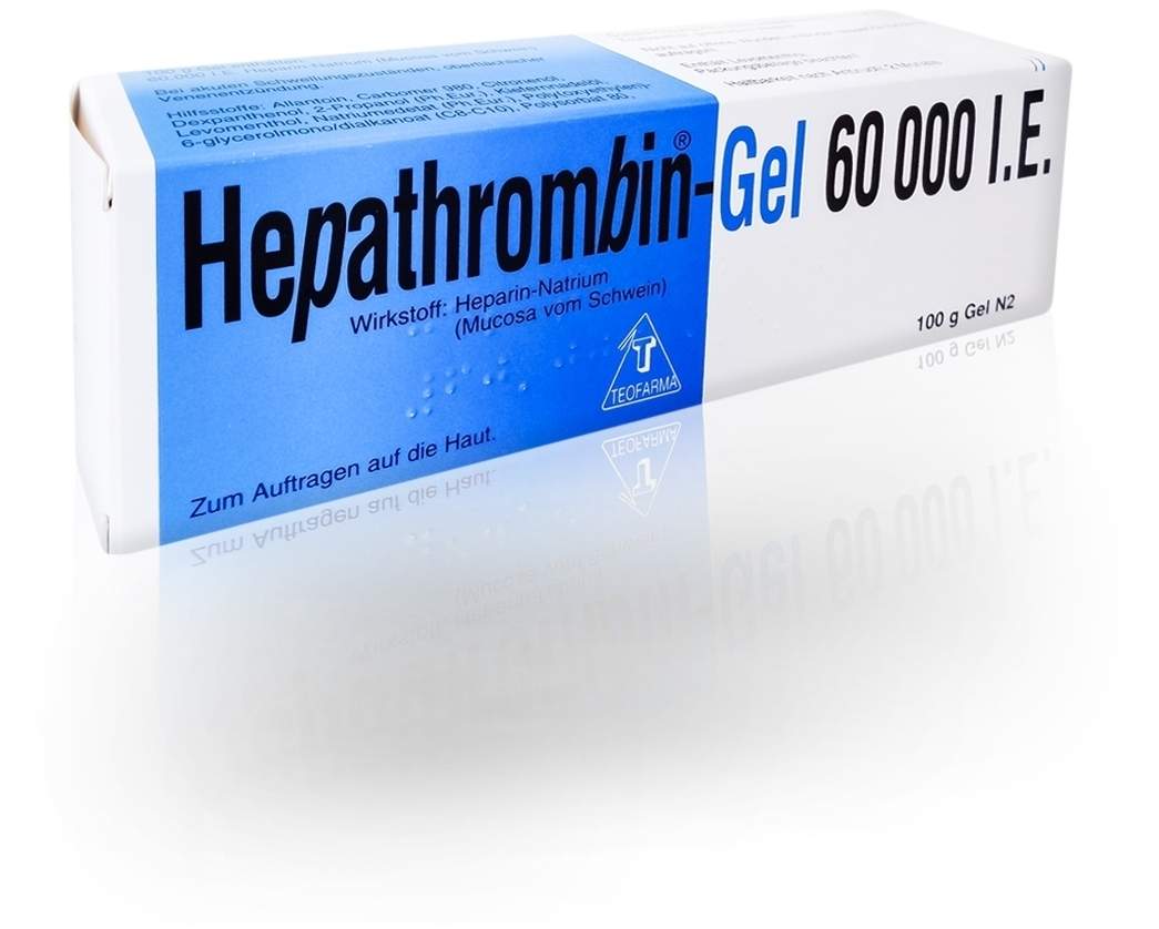 Hepathrombin 60.000 100 G Gel
