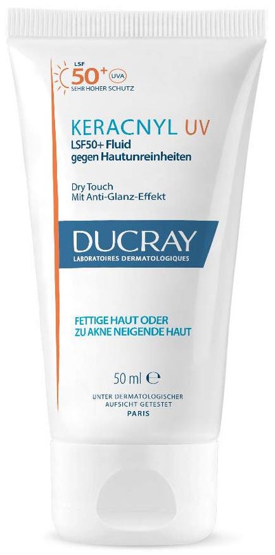 Ducray Keracnyl Uv 50+ 50 ml Fluid