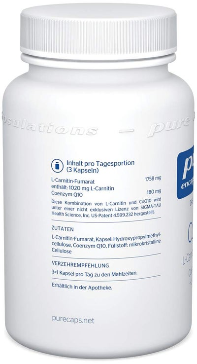 Pure Encapsulations Coq10 L Carnitin Fumarat