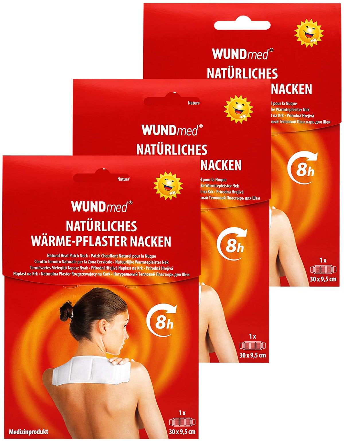 Wärmepflaster Nacken und Schulter 3 x 1 Stück je 30 x 9,5 cm kaufen