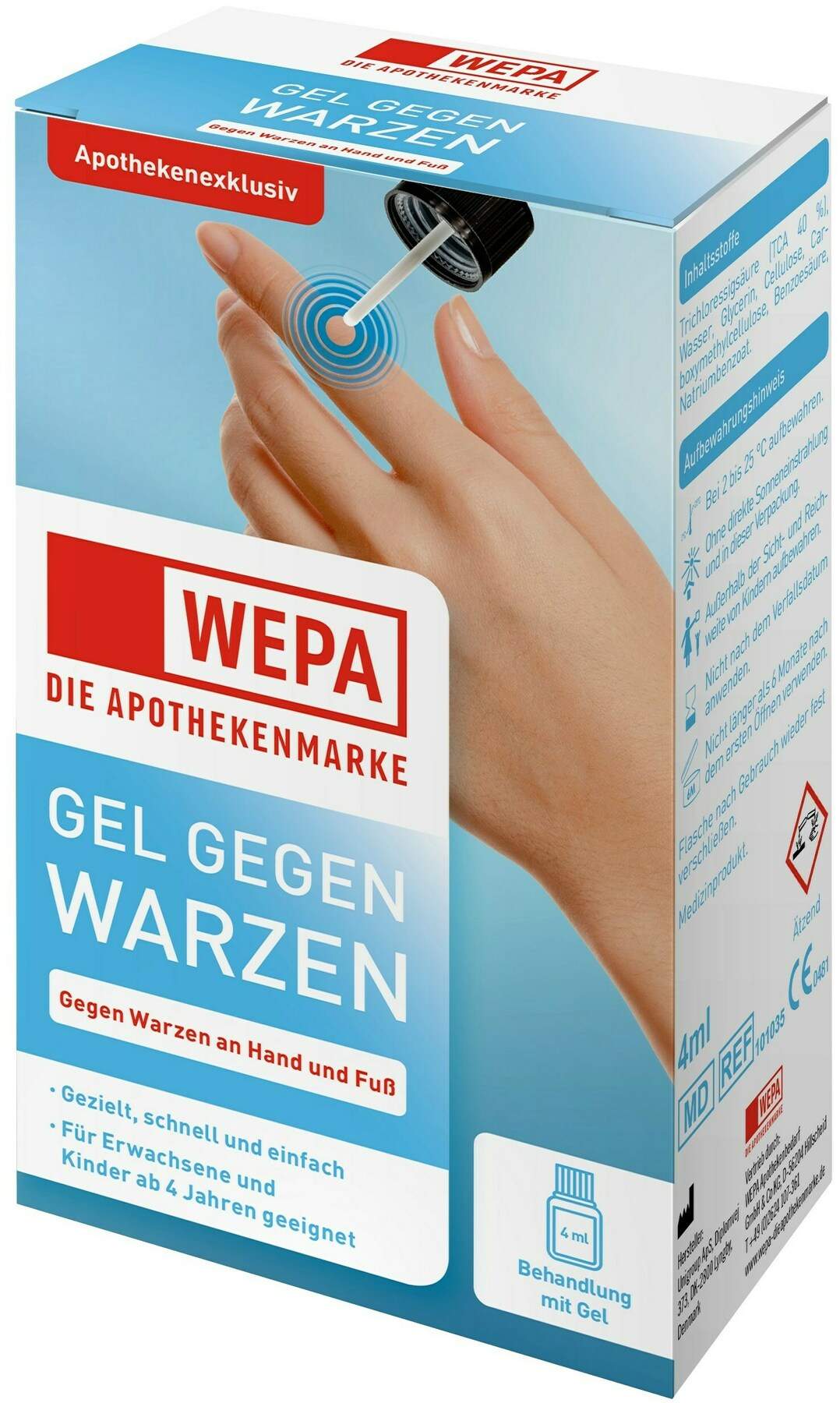 WEPA Gel Gegen Warzen 1 Stück
