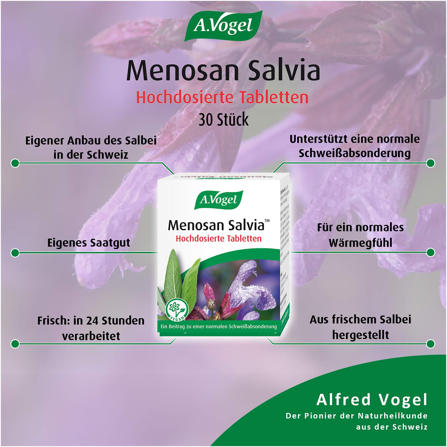 A.Vogel Menosan Salvia Tabletten 30 Stück