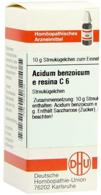 Dhu Acidum Benzoicum E Resina C6 Globuli
