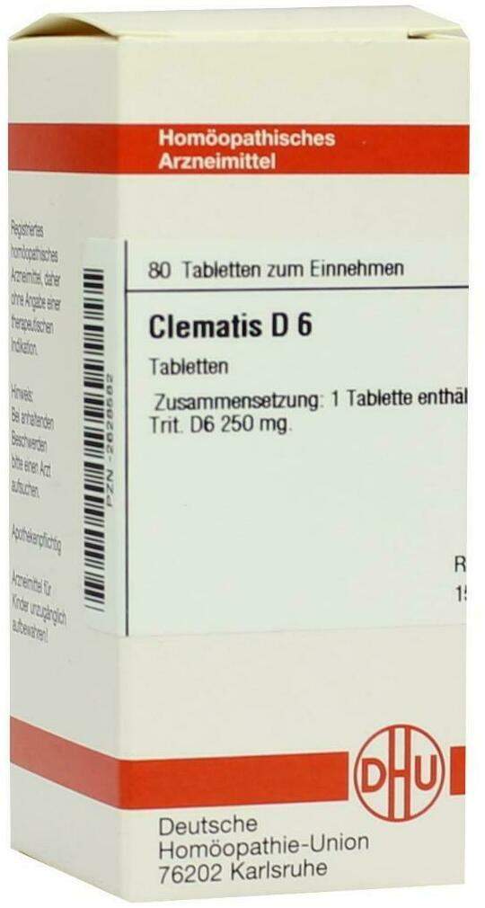 Dhu Clematis D6 Tabletten