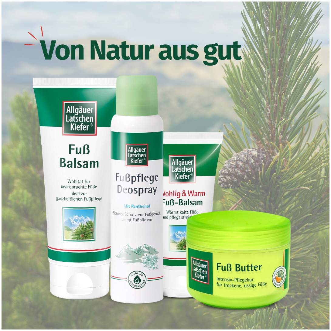 Allgäuer Latschenkiefer Fußbutter Creme 200 ml