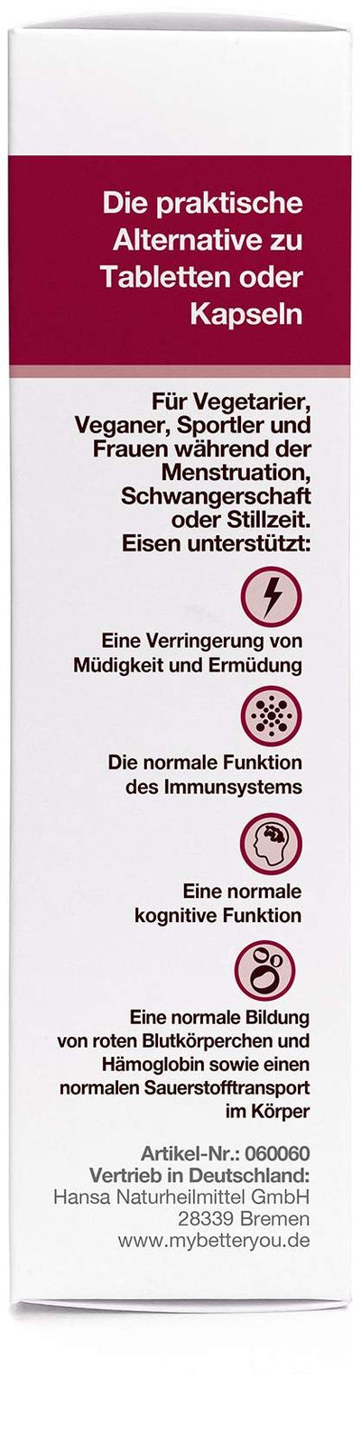 Betteryou Eisen-Spray 5 mg Direkt 25 ml