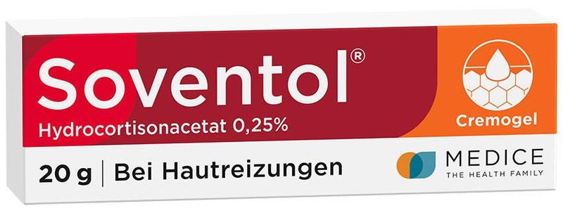 Soventol HydroCortisonAcetat 0,25% 20 g Creme