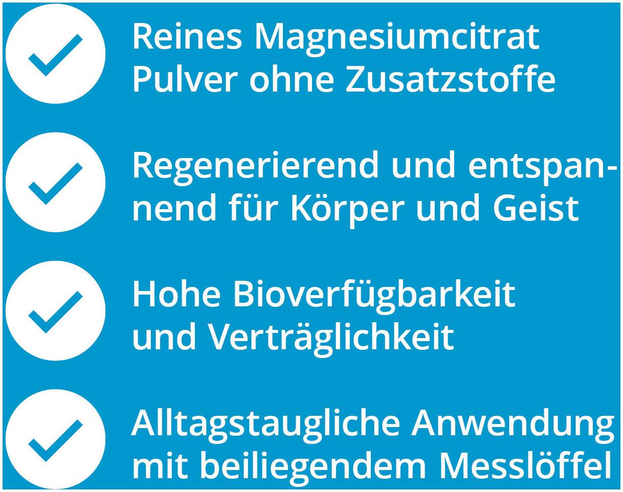 Magnesiumcitrat 200 G Pulver