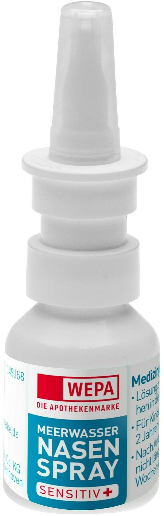 WEPA Meerwasser Nasenspray Sensitiv+ 20 ml