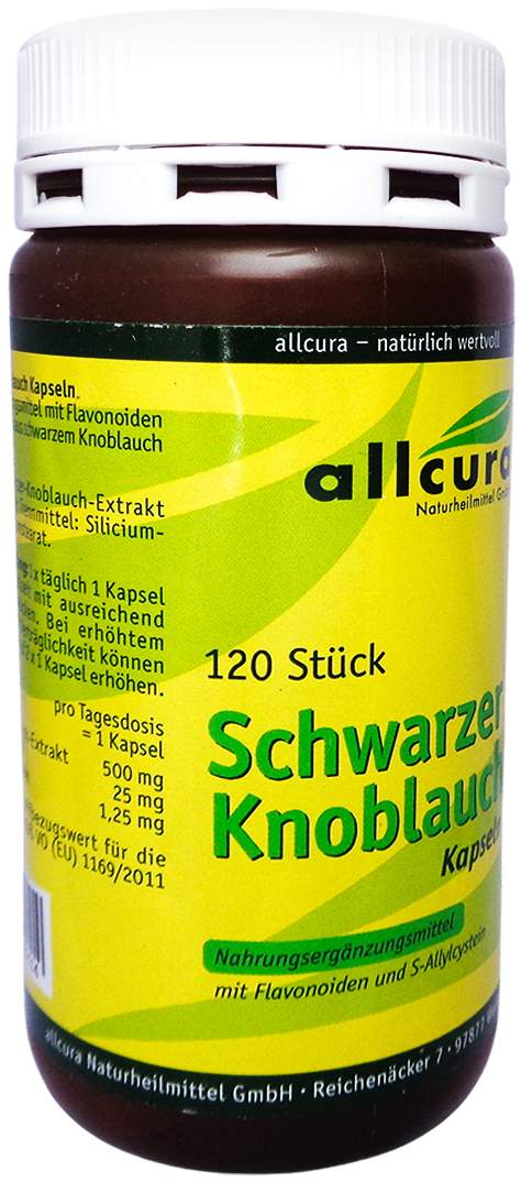 Schwarzer Knoblauch Kapseln