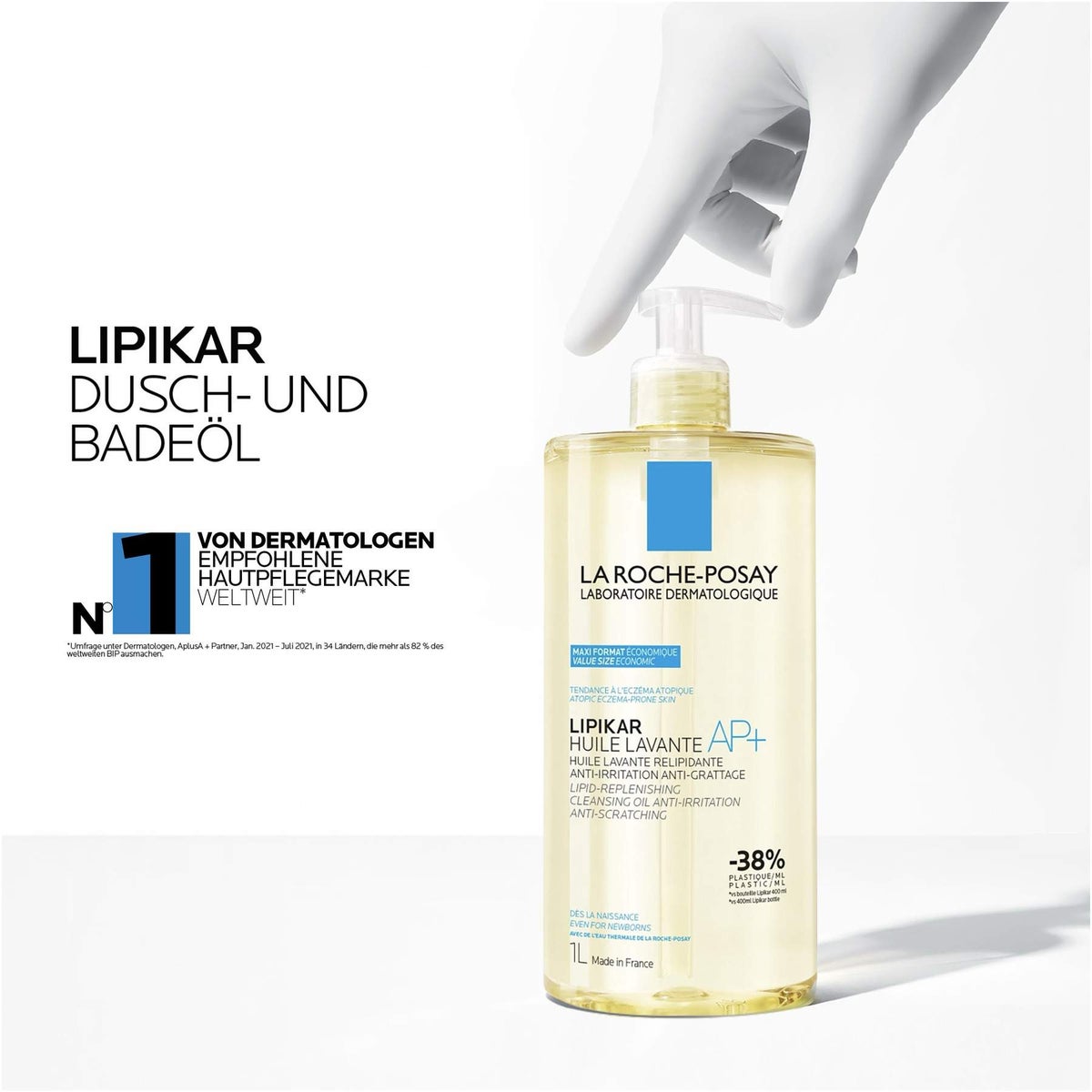 La Roche Posay Lipikar Dusch- und Badeöl AP+ 1000 ml