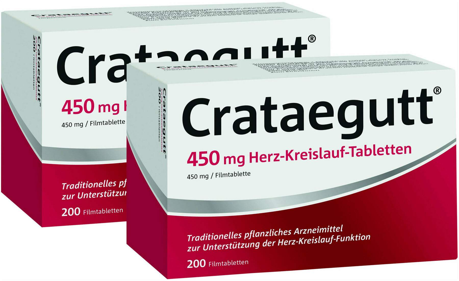 Crataegutt 450 mg Herz-Kreislauf-Tabletten 2 x 200 Stück