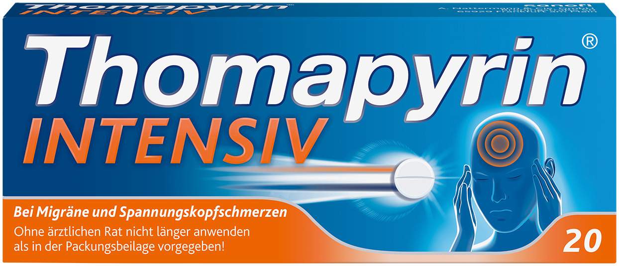 Thomapyrin Intensiv 20 Tabletten