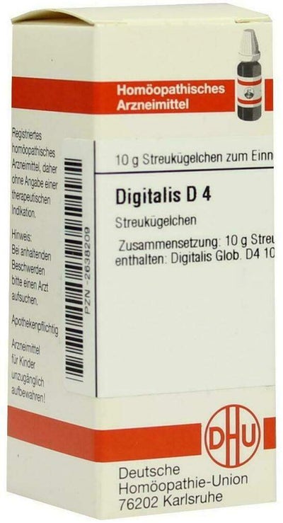 Dhu Digitalis D4 Globuli